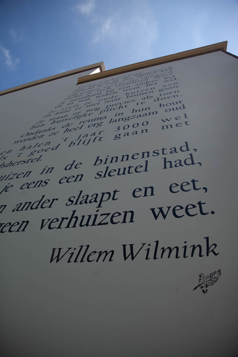 Huizen in de binnestad. Willem Wilmink  Almelo